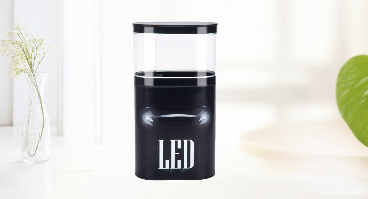 LED灯产品包装胶盒详情图